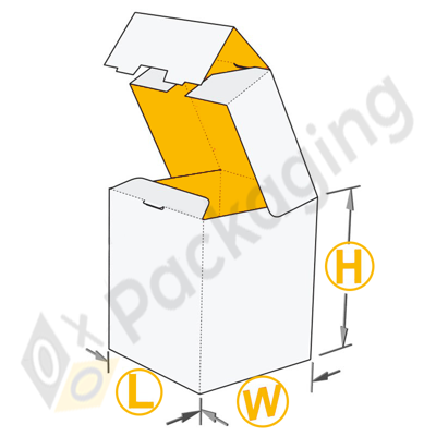 Custom Lock Cap 1-2-3 Bottom Boxes
